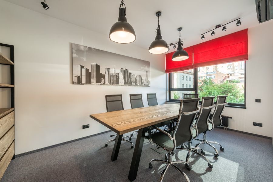 A modern conference room