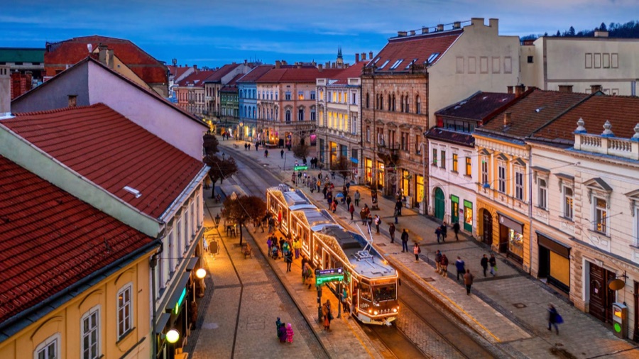 A street in Hungary